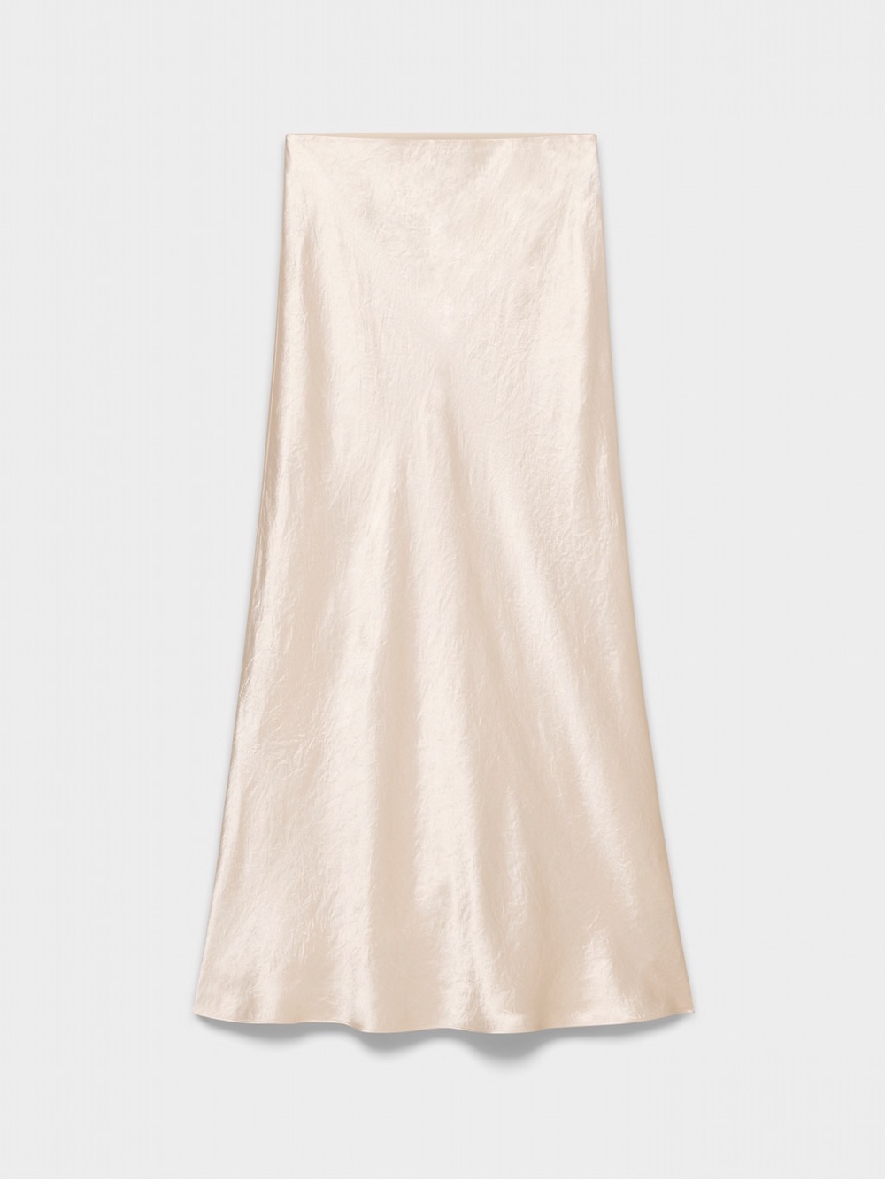 Babaton Slip Satin Maxi Skirt